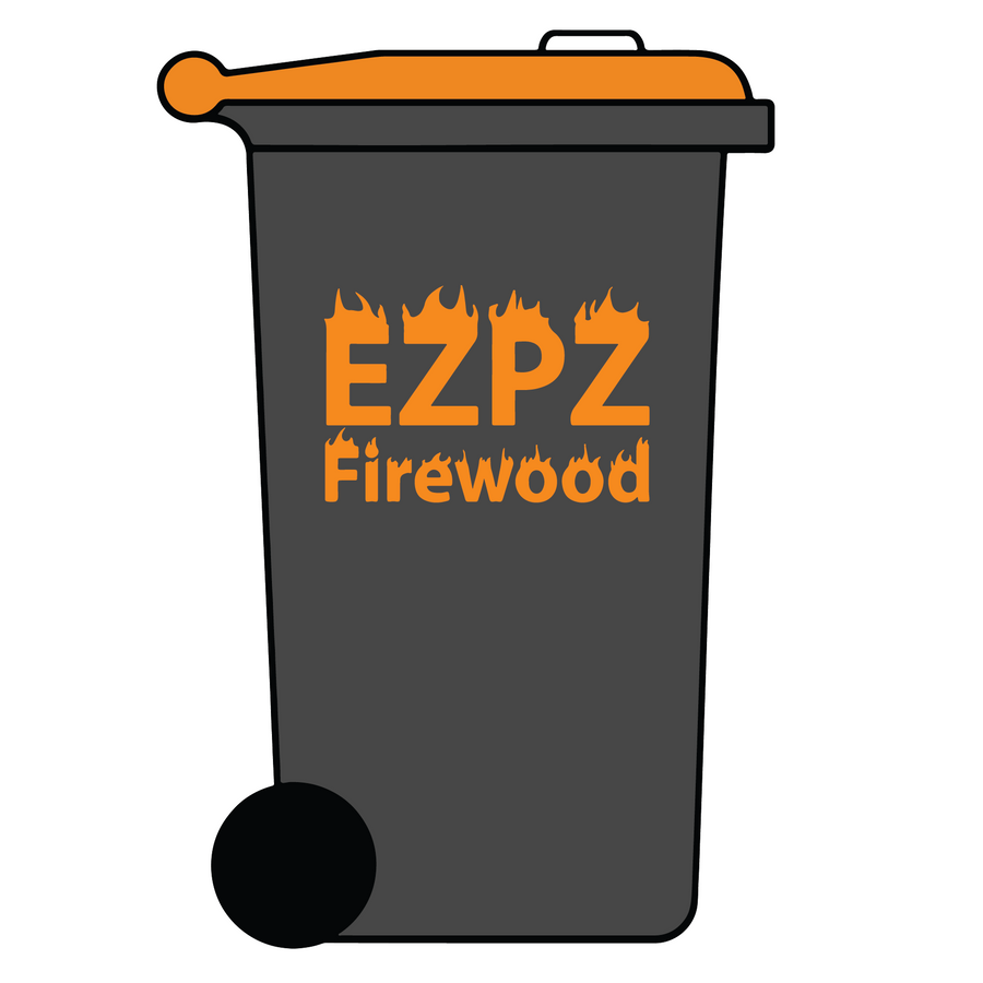 Firewood bin - tip and go.